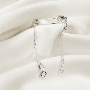 Pulseira Infantil Chapinha Pezinho 1,6gr gravação opcional